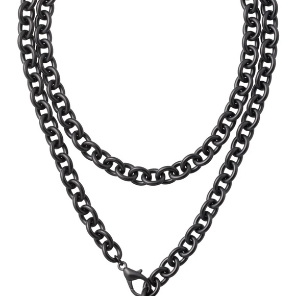 Roxanne Assoulin Double Black Necklace